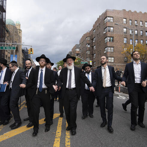 Since 1903, YU has held Chag HaSemikhah convocations to ordain new rabbis. Pictured are participants at the last event, held in 2021.